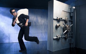 Bank heist escape room